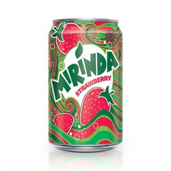 Mirinda Strawberries 325/320 ml x 24 