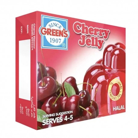 Greens jelly cherry 12 * 80 gm