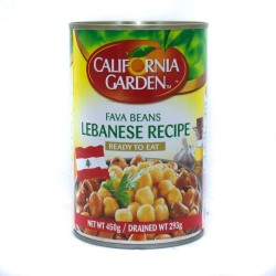 California Garden Fave Beans Lebanese flavor 450 gm pack of 1