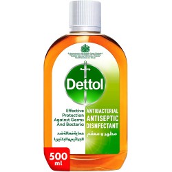 Dettol Antiseptic Disinfectant Liquid 500 ml x 24