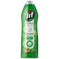 Jif Dishwashing Liquid With Matcha And Lemon Scent 750 ml