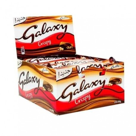 Galaxy Crunchy Chocolate 36 gm x 24