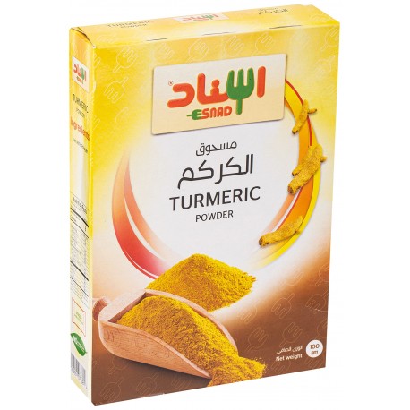 Esnad Turmeric Poder Spices 100 gm pack of 1