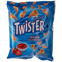 Twister Ketchup Flavor PoTATO Chips 125 gm