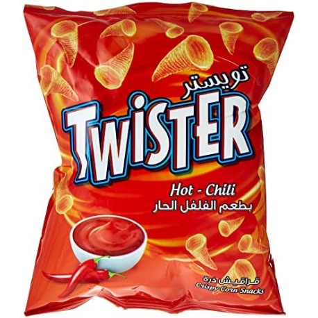 Twister Chili Flavor Potato Chips 125 gm