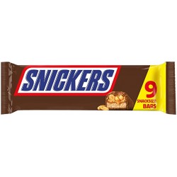 Snickers Chocolate Bar 35.5 gm x 9