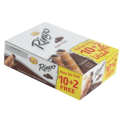 Ringo Wafer Stuffed With Chocolate 16 gm x 12