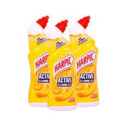 Harpic Toilet Cleaner Lemon 750 Ml (2+1)