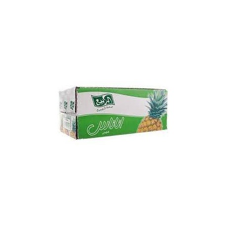 Al Rabie juice pineapple 330 ml 18   Expiry date 9-5-2023