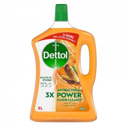 Dettol Antibacterial Power Floor Cleaner Oud Scent 3 liters