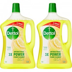 Dettol Antibacterial Power Floor Cleaner Lemon Scent 1.8 liter x 2