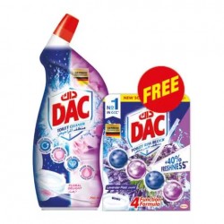 Dac Toilet Cleaner Floral Delight 750 ml (Special Offer)