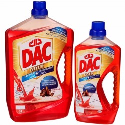 Dac Gold Cleaner And Disinfectant Oud Scent 3 liters + 1 liter (Special Offer)