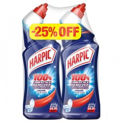 Harpic Limescale Remover Toilet Cleaner 1 liter x 2