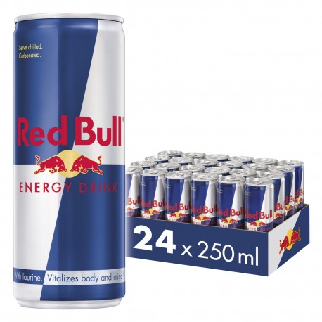  Energy Drink Red Bull 250ml 24 Pcs