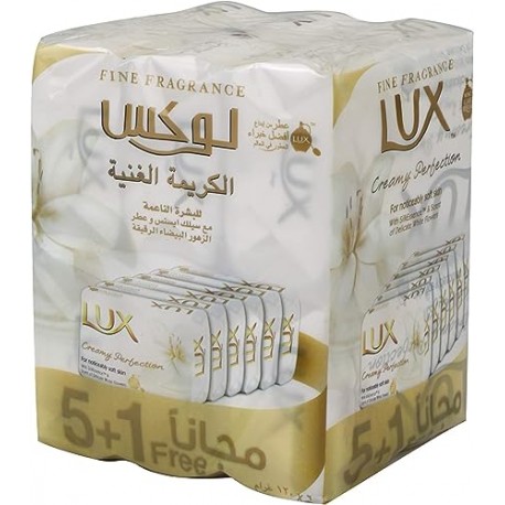 Lux Soap Creamy Perbection 125 gm x 6