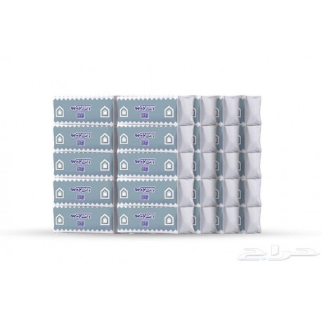 Facial tissue wrap: 500 single tissues* 40