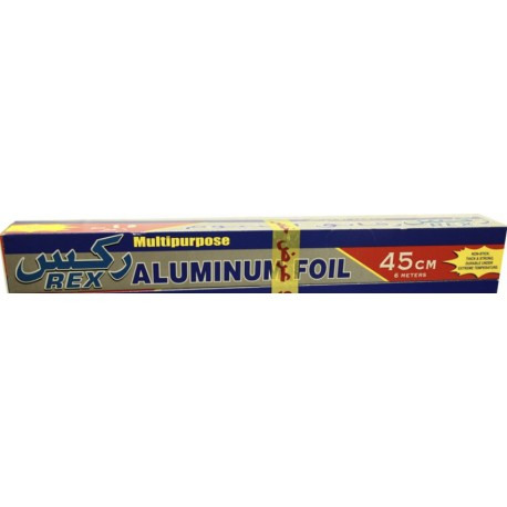 ٍRex Aluminum Foil 45 mm * 85 m Box