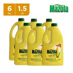 Mazola corn oil 1.5 liters 6