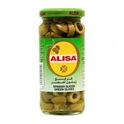 Elissa green olives cans 100 gm* 12