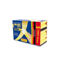 Maog Gold Sponge Scourer 6+3 x 12