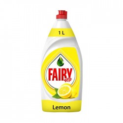 Fairy Plus Lemon DishWashing Soap 1 liter x 12