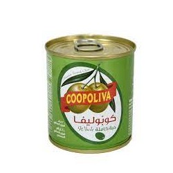 Copoliva Green olives in slices of  360 g Pcs 6