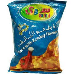 Savory corn cob with ketchup 30g * 48