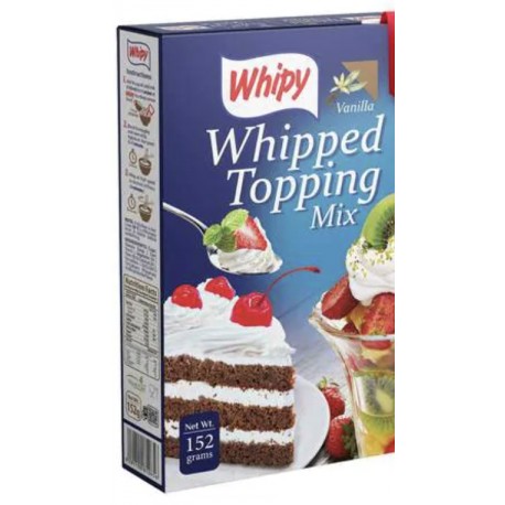 Whipy Toping Mix Vanilla 152 Gm x 12