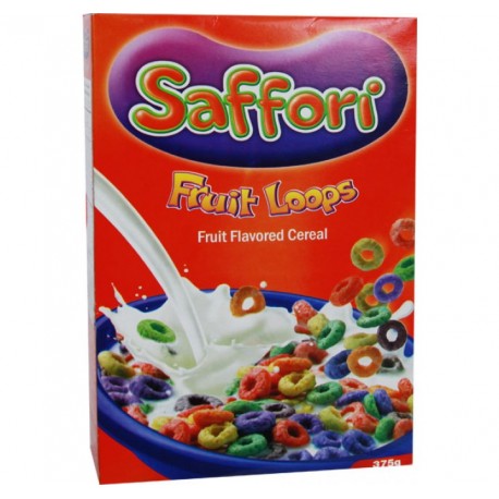 Saffori Fruit Loops Corn Flakes 375 Gm