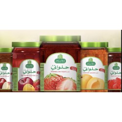 Halawani Assorted Jam 400 Gm x 12