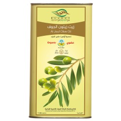 Aljouf Olive Oli Organic 1 Liter x 16