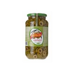 Copoliva sliced ​​green olives 510 g