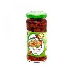 Coopoliva spicy sliced ​​green olives 114 g