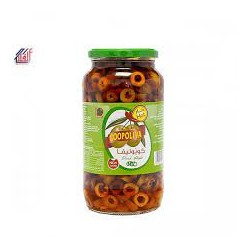 Copoliva spicy sliced ​​green olives 510 g