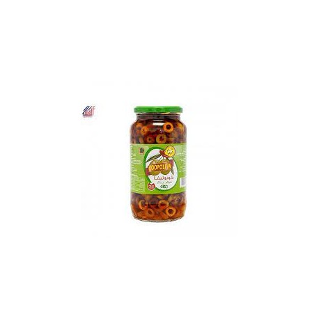 Copoliva spicy sliced ​​green olives 510 g