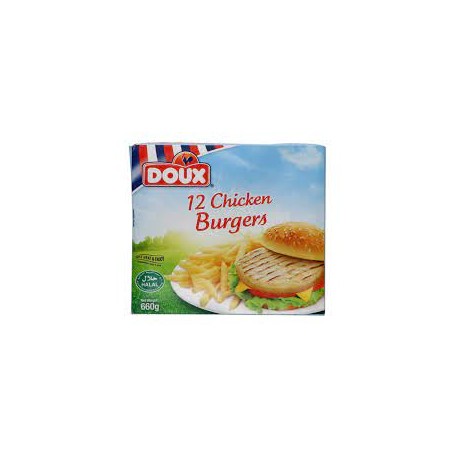 Doux chicken burger 12*660 gm