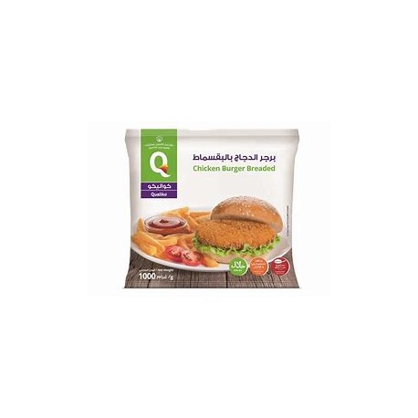 Doux breaded chicken burger 12*660 g