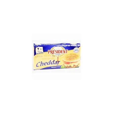 Low-fat President cheese slices 18*400 g