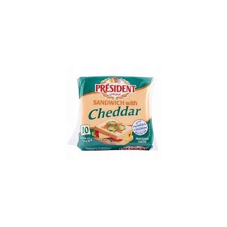 President sandwich cheese slices 36*200 g