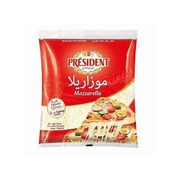 President grated mozzarella cheese 8*450 g