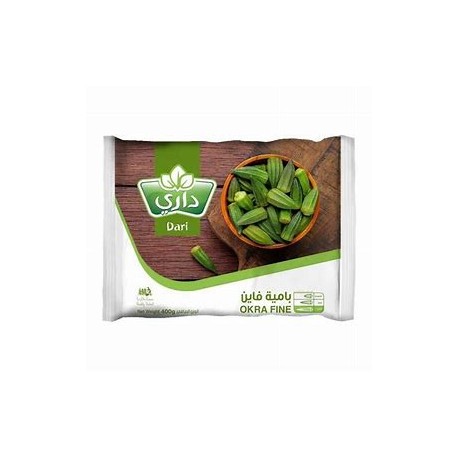 Fine dried okra 20*400 g