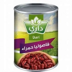 Canned red kidney beans, 24*400 g