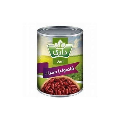 فاصوليا حمراء معلبات دارى 24*400 جم