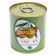 Coopoliva green olives, whole, 12*100 g