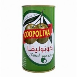 Coopoliva green olives without pita, 12*150 g