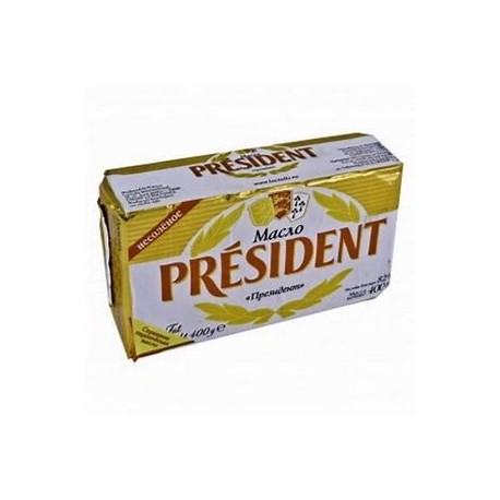 President unsalted butter 20*400 g