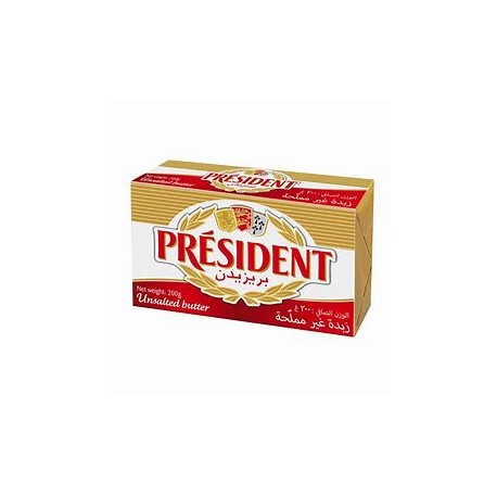 President unsalted butter 40*200 g