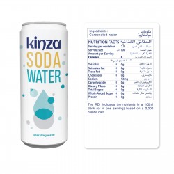 Kenza Sparkling Water 250 ml Tensile 30