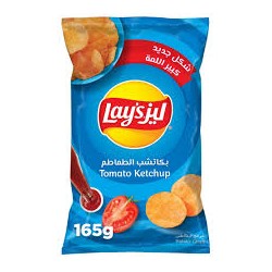 Lay's large family fries ketchup 165 gm 20 pcs